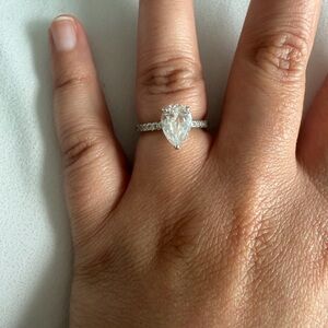 Sterling silver 925 CZ Ring